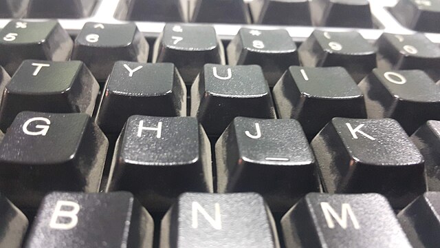 Photo of a keyboard